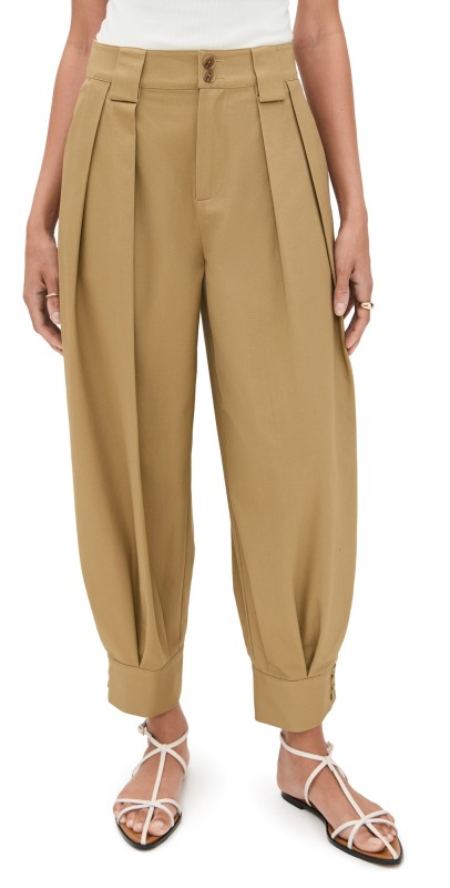 Sea Suzette Sportswear Balloon Pants Khaki