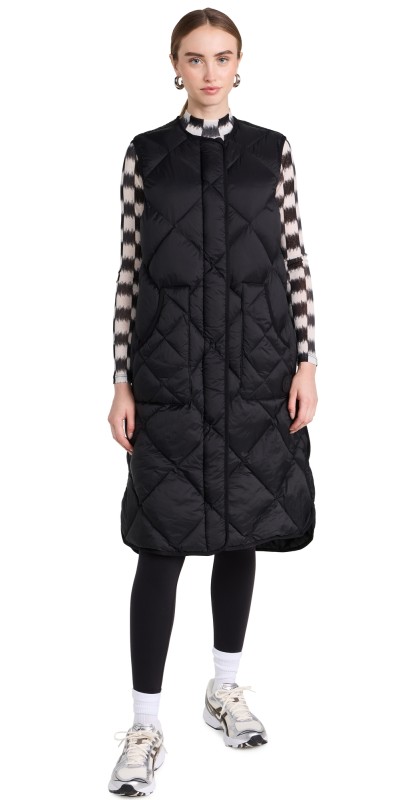 Sweaty Betty Downtown Quilted Gilet Black