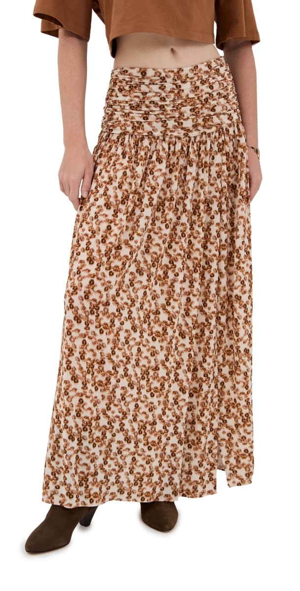 Isabel Marant Gwendy Skirt Ochre