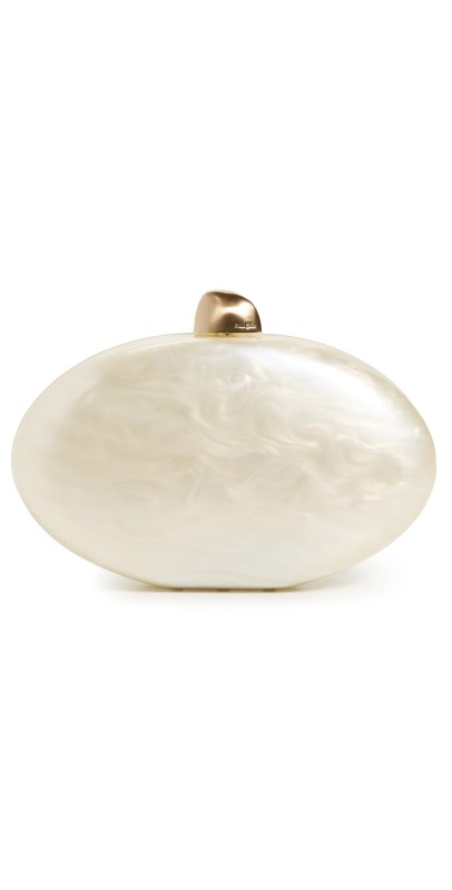 Cult Gaia Eviana Clutch Ivory