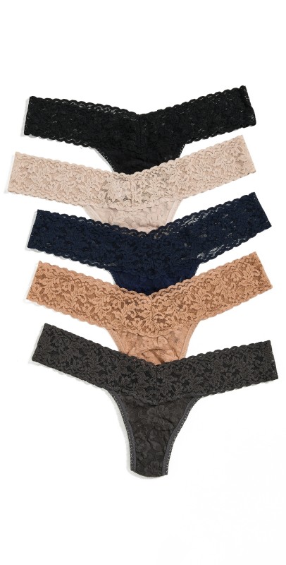 Hanky Panky Signature Lace Low Rise 5 Pack Bngs