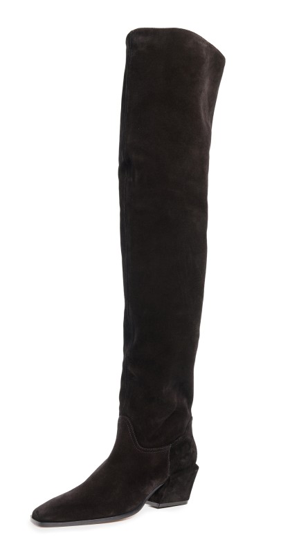 Paris Texas Bettina Over The Knee Boots Black