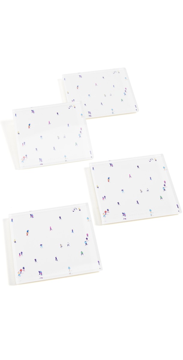 Gray Malin The Ski Coaster Set Multi One Size