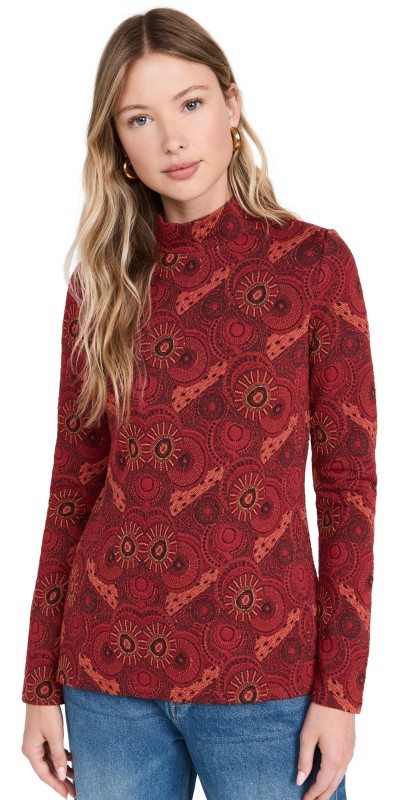 KAHINDO Algiers Turtleneck Red