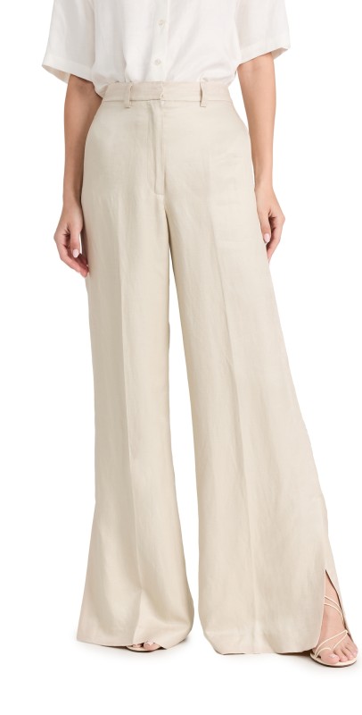 ANINE BING Lyra Trousers Off White