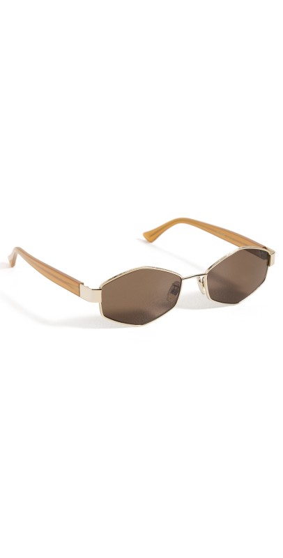 Illesteva Tucson Gold/Honey Sunglasses Gold/Honey w/ Brown Lenses