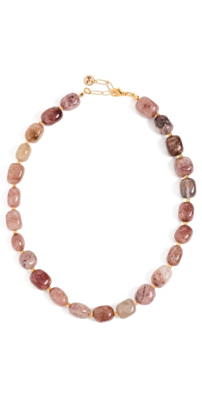 Maison Irem Cherry Quartz Necklace Red Cherry
