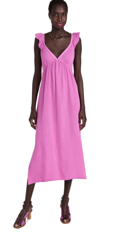 XIRENA Leyla Dress Rosebud