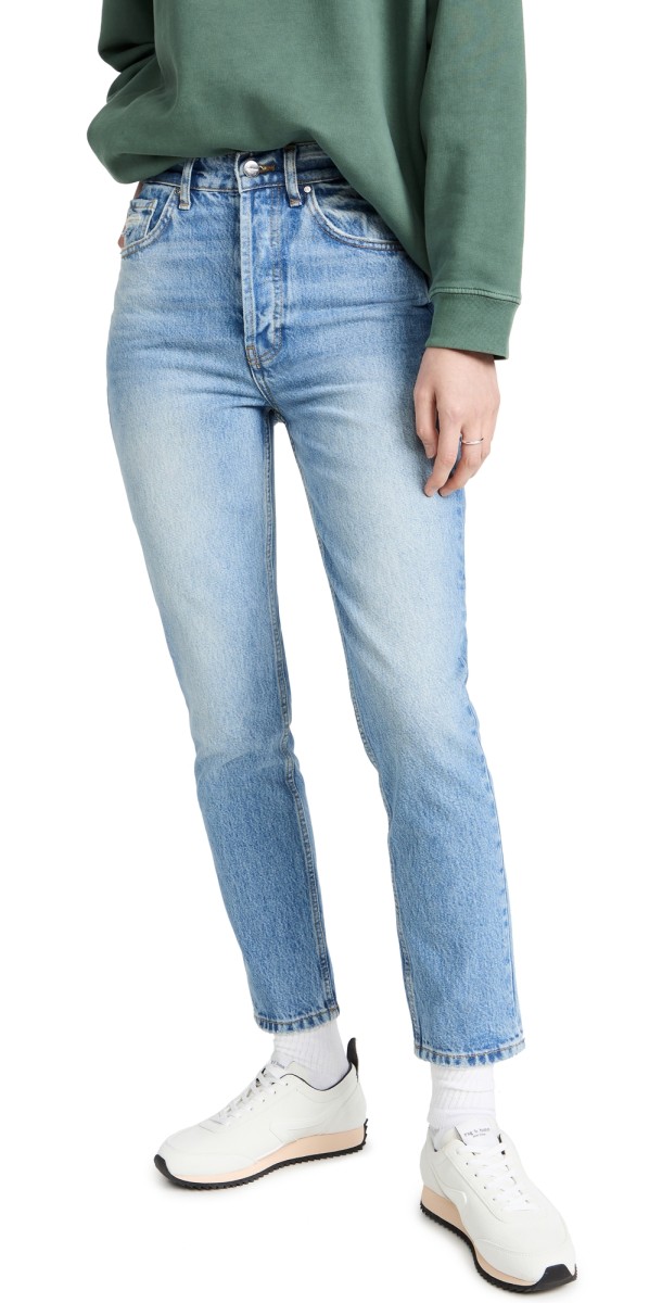 ANINE BING Sonya Jeans Blue