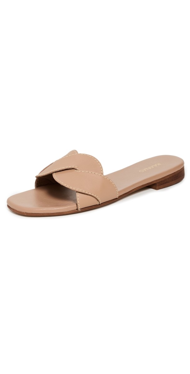 KAANAS Bella Sandals Nutmeg