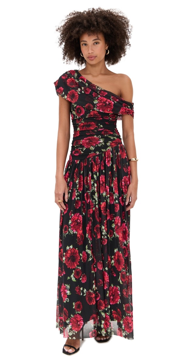 AFRM Marietta Dress Painted Roses
