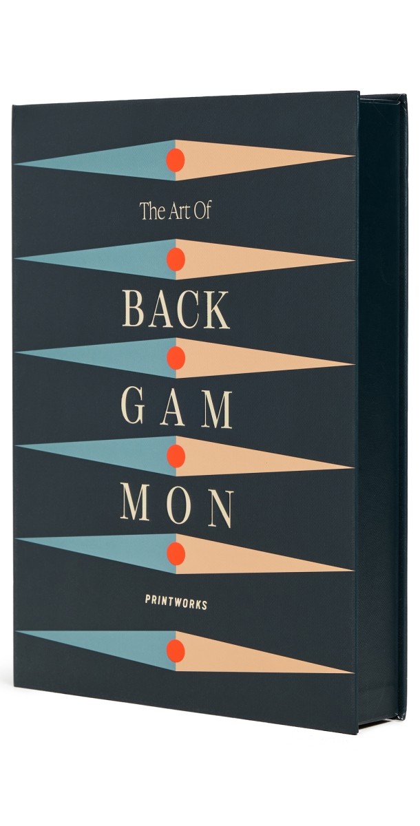 Printworks The Art of Backgammon Anthracite One Siz