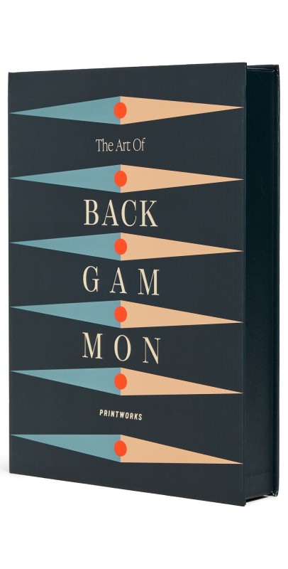 Printworks The Art of Backgammon Anthracite One Siz