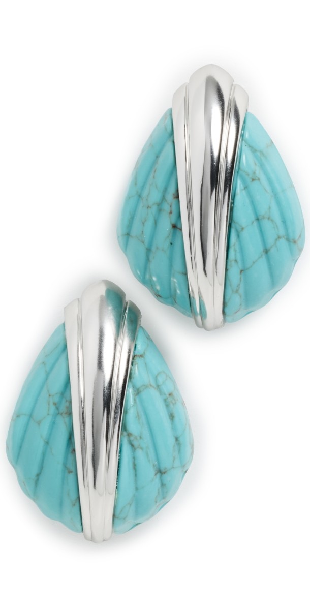 Ronny Kobo Aster Earrings Turquois