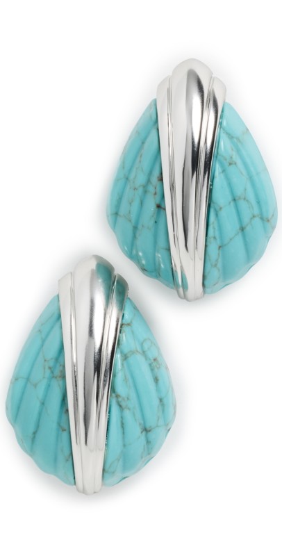 Ronny Kobo Aster Earrings Turquois