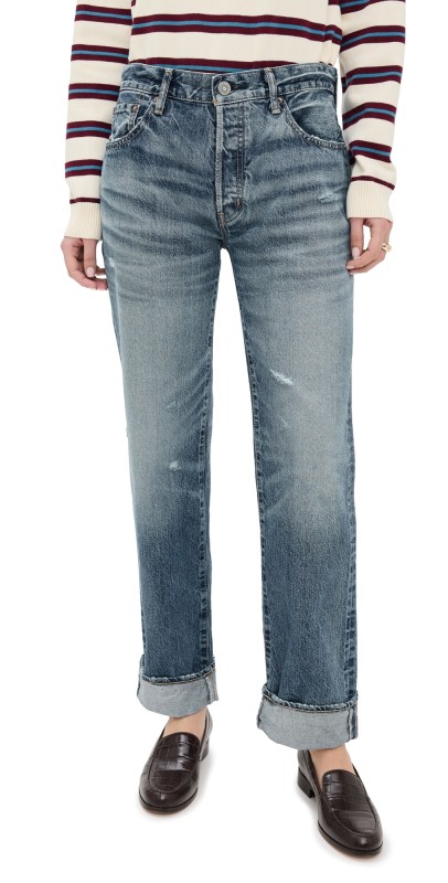 MOUSSY VINTAGE Aquebogue Straight Jeans Blue