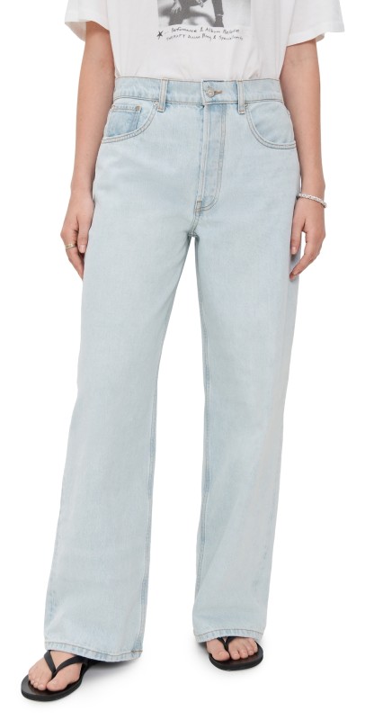 ANINE BING Manon Jeans Washed Blue
