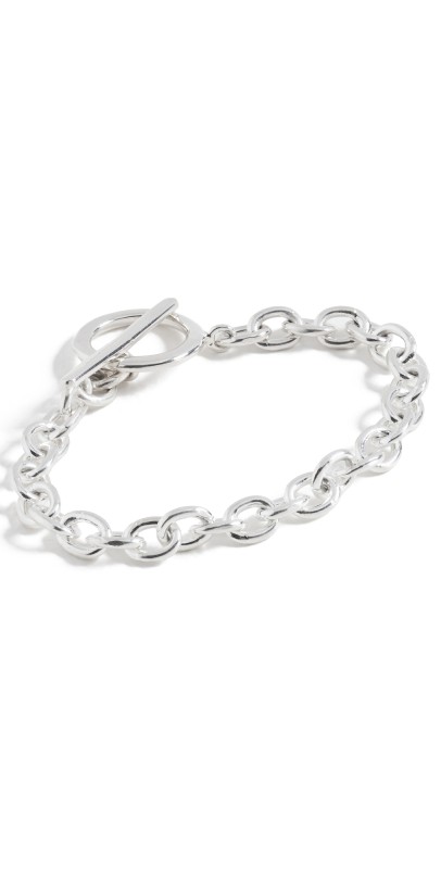 AGMES Classic Chain Bracelet Sterling Silver