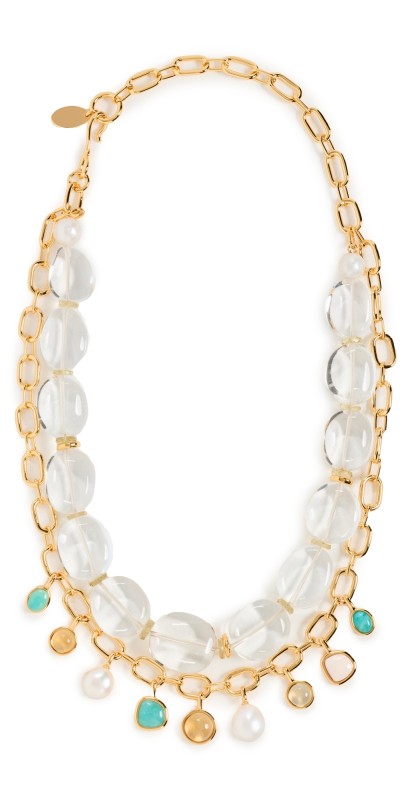 Lizzie Fortunato Arabesque Necklace Mult