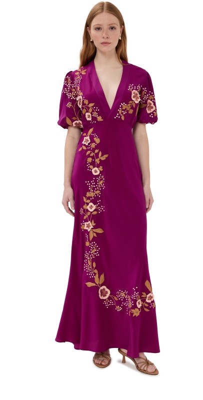 La DoubleJ Marlene Dress Embroidered Solid