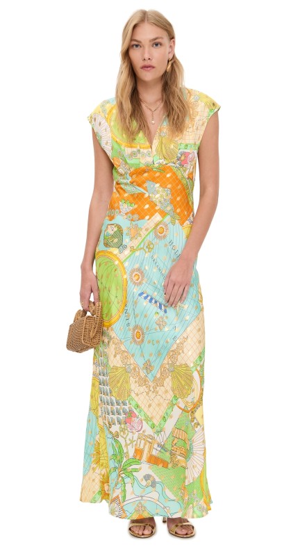 Never Fully Dressed Isla Elodie Dress Blue