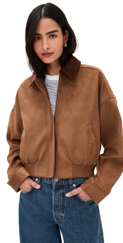 ASTR the Label Sorine Jacket Camel