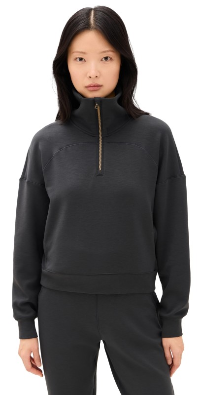 Rhone Dreamglow 1/2 Zip Black