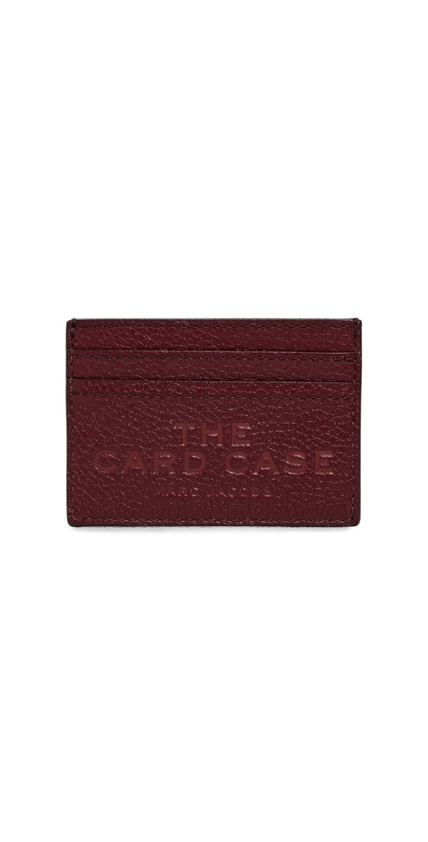Marc Jacobs The Leather Card Case Cherry