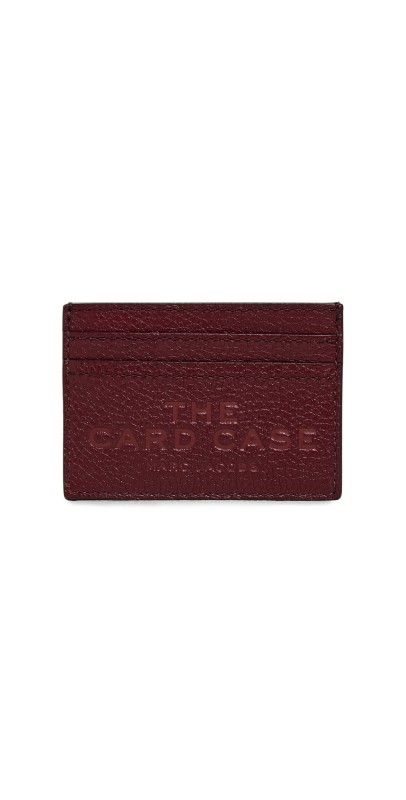 Marc Jacobs The Leather Card Case Cherry
