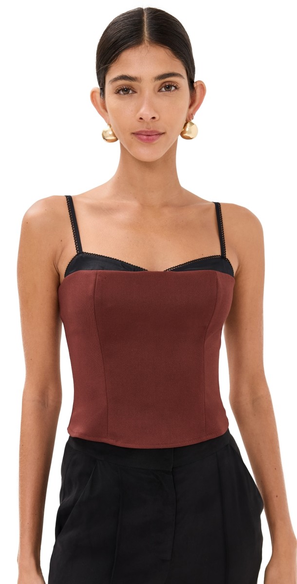 Reformation Melanie Top Red