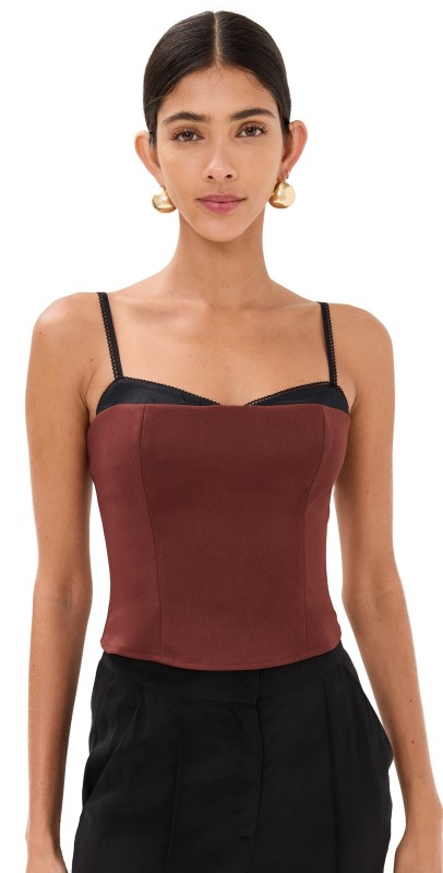 Reformation Melanie Top Red