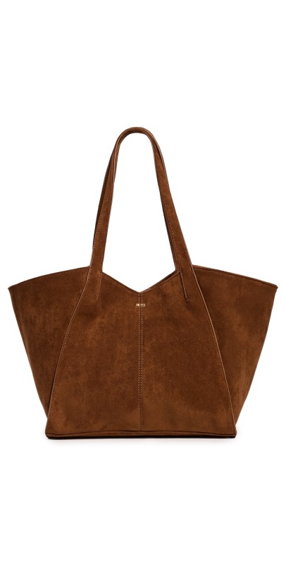 JW PEI Kiana Large Capacity Tote Bag Dark Brow
