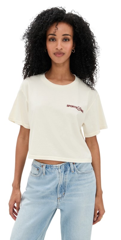 State & Lake Sports & Rec T-Shirt Ivory