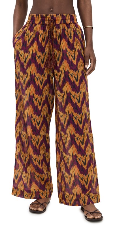 Ulla Johnson Azra Wide Leg Pants Coverup Terra