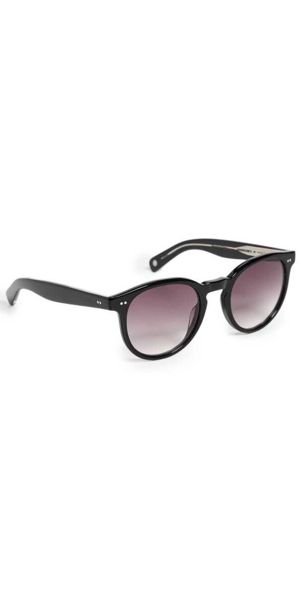 GARRETT LEIGHT Morningside Sunglasses Bk/Wmng