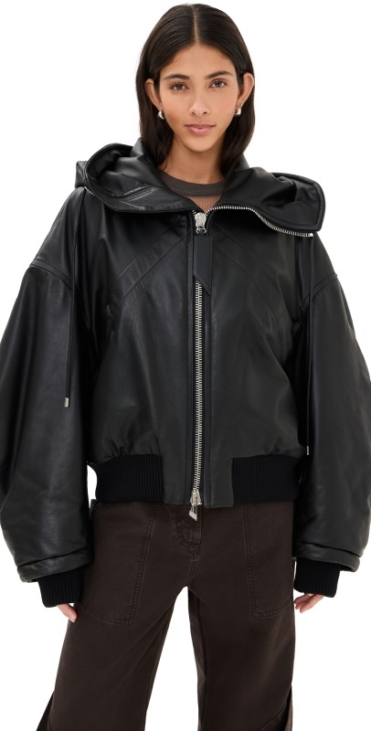 The Attico Bomber Black