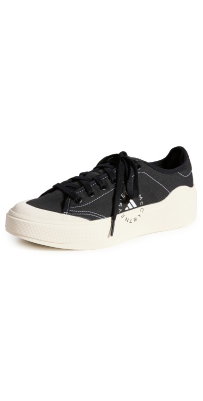 adidas by Stella McCartney Court Sneakers Core Black/Core Black/OffWhite