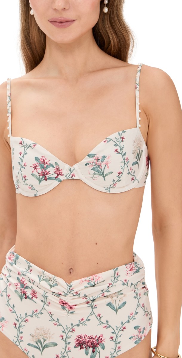Agua by Agua Bendita Magdalena Orquidea Top Multicolor