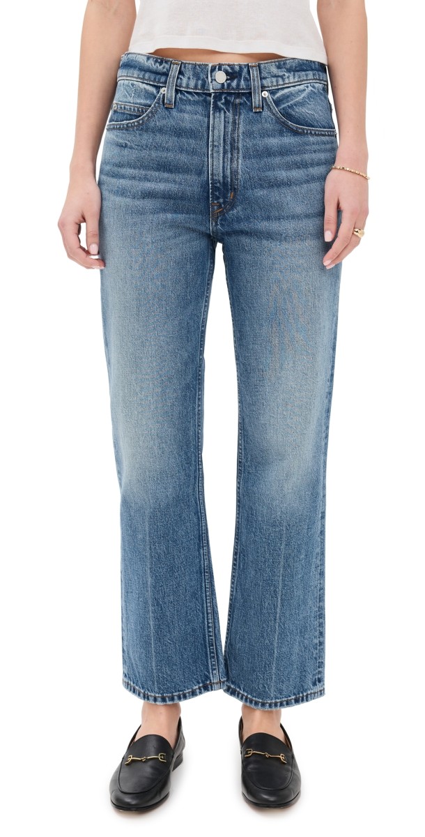 Apiece Apart Rene Kick Flare Jeans Hermosa Wash