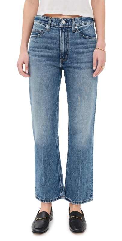 Apiece Apart Rene Kick Flare Jeans Hermosa Wash