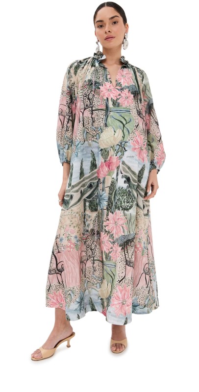 Isla & White Pascale Dress Giverny