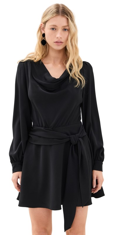 Black Halo Russel Mini Dress Black