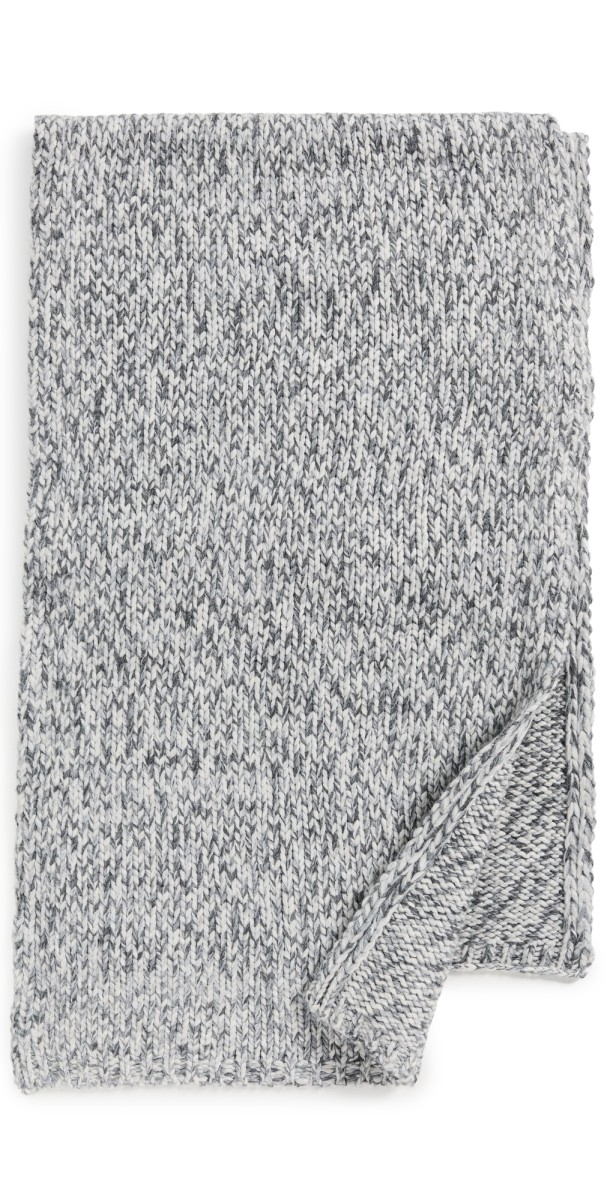 Vince Chunky Marl Scarf Grey