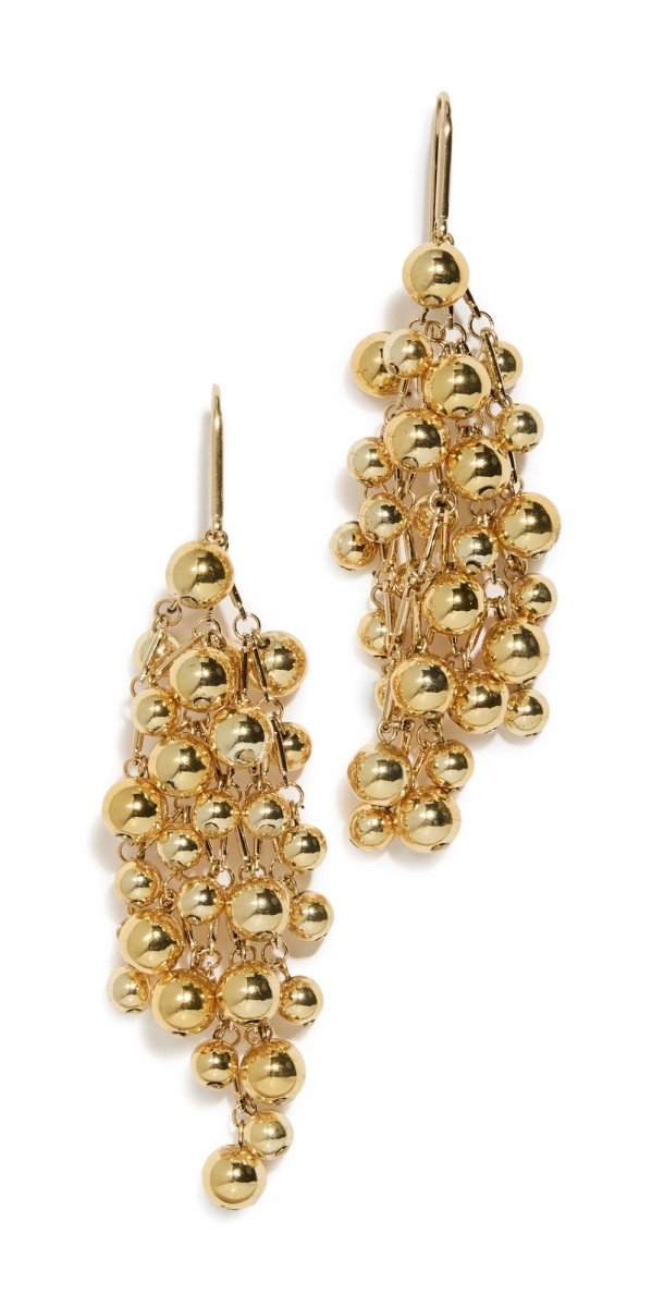 Isabel Marant Long Earrings Silver