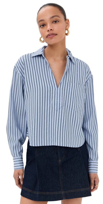 Veronica Beard Khai Top Bluebell Multi
