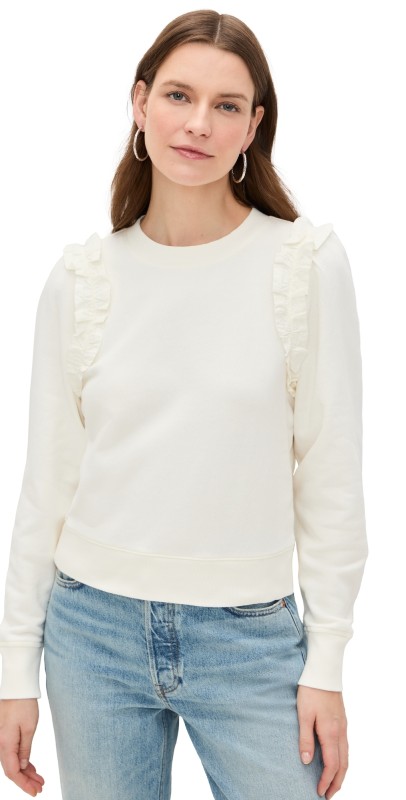 PAIGE Alfira Sweatshirt Ivory