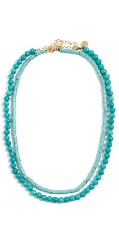 Maison Irem Ocean Love Necklace Turquois