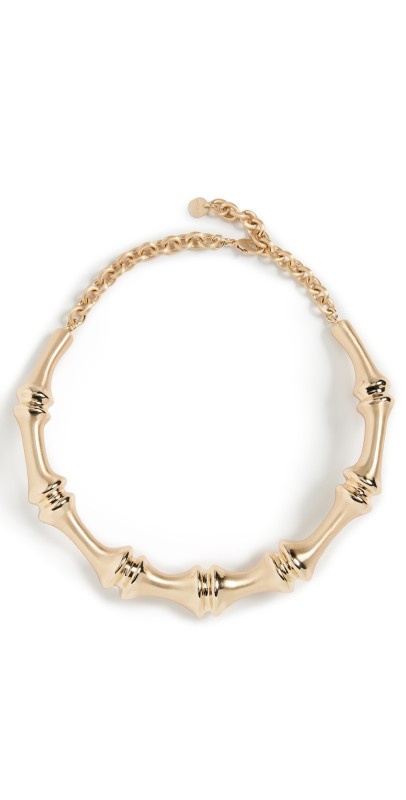 Cult Gaia Bambu Choker Brushed Brass