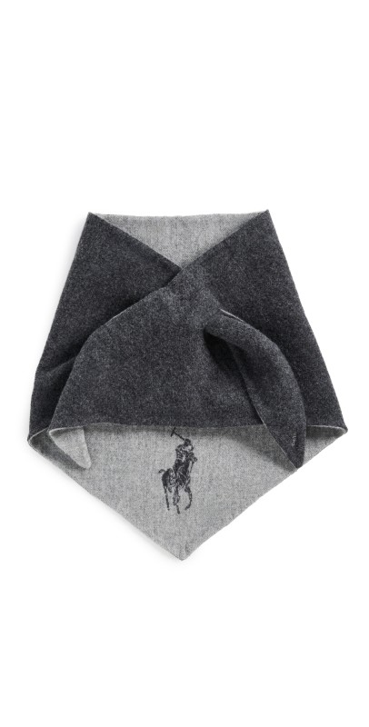 Polo Ralph Lauren Polo Player Triangle Wrap Med Grey Htr/Charcoal