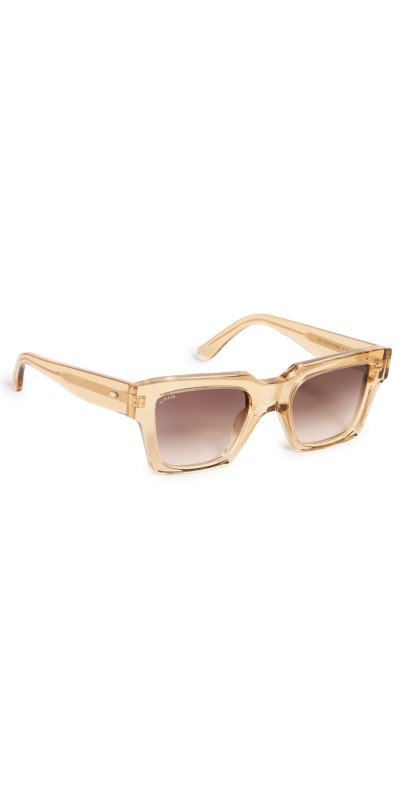 KIMEZE Mahi Sunglasses Dark Gold Crystal